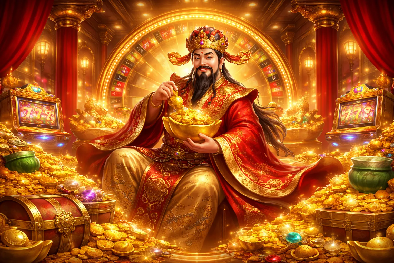 Người chơi đang tham gia game bài 18win trên máy tính bảng